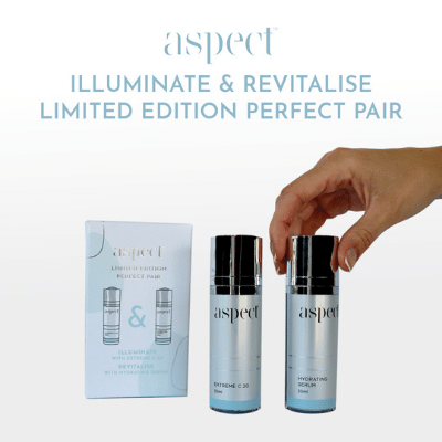 INTRODUCING ASPECT ILLUMINATE AND REVITALIZE - YOUR SKIN'S NEW BFF