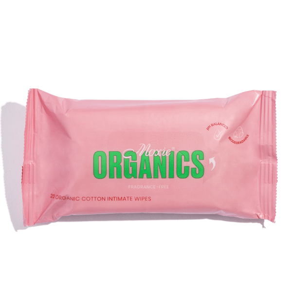 Moxie Organics Biodegradable Cotton Intimate Wipes 20PK