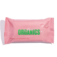 Thumbnail for Moxie Organics Biodegradable Cotton Intimate Wipes 20PK