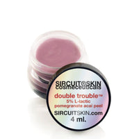 Thumbnail for Sircuit Skin Double Trouble™ 5% l-lactic pomegranate acai peel TRIAL Size 4ml