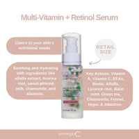 Thumbnail for EmerginC Multi-Vitamin + Retinol Serum 30 ml