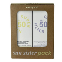 Thumbnail for Sunny Skin sun sister pack with super sun & glow filter spf50