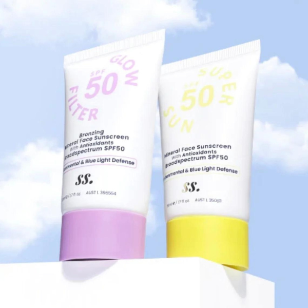 Sunny Skin sun sister pack with super sun & glow filter spf50