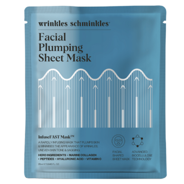 Wrinkles Schminkles InfuseFAST™ Facial Plumping Sheet Mask - 1 Pack