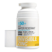 Thumbnail for Invisible Zinc Sport SPF50 4HR Water Resistant 50ml