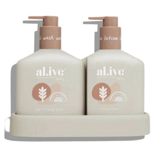 al.ive Baby Hair and Body Duo - Calming Oatmeal