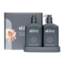 Thumbnail for al.ive Wash & Lotion Duo + Tray Coconut & Wild Orange