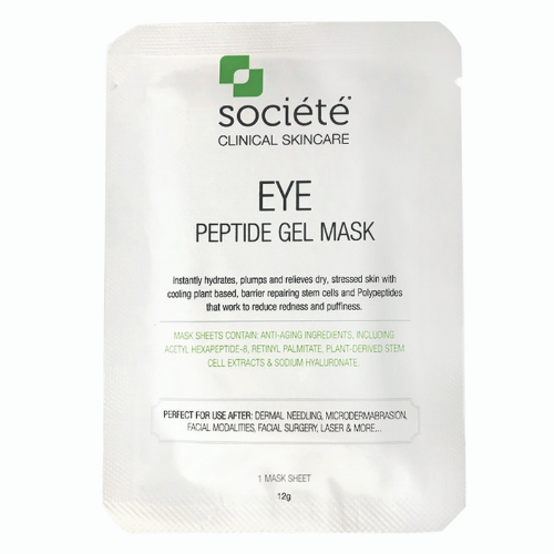 Societe Eye Peptide Gel Mask - 10 pairs per box
