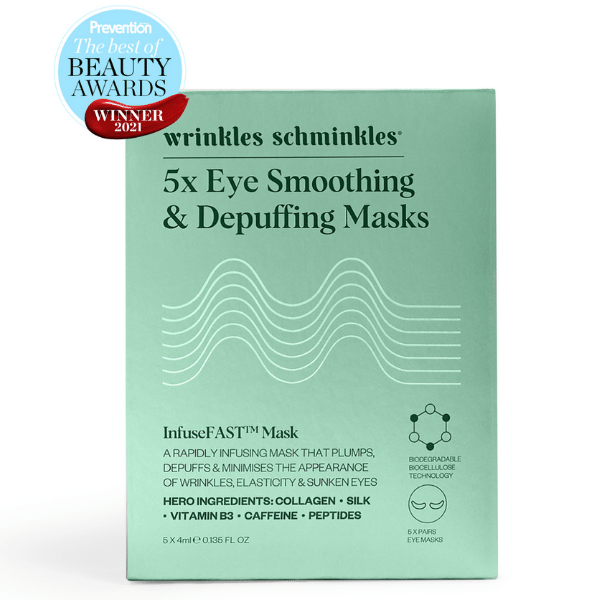 Wrinkles Schminkles InfuseFAST™ Eye Smoothing & Depuffing Mask - 5 Pack