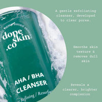 Thumbnail for Dope Skin Co AHA / BHA Cleanser - 125ml