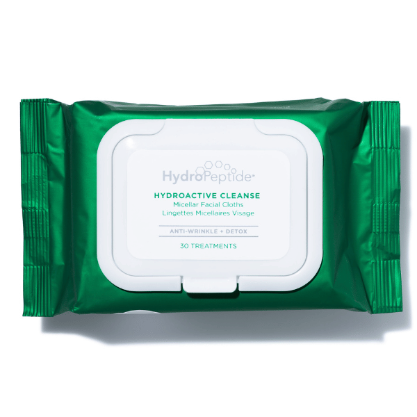 HydroPeptide HydroActive Cleanser Micellar Cleansing Cloths