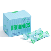 Thumbnail for Moxie Organics 100% Organic Cotton Super Tampons 16PK