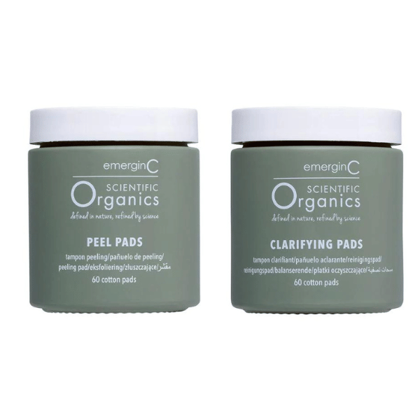 EmerginC Scientific Organics At-Home Facial Peel + Clarifying Kit