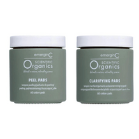 Thumbnail for EmerginC Scientific Organics At-Home Facial Peel + Clarifying Kit
