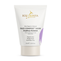 Thumbnail for Eco Tan Face Compost Mask Purple Power